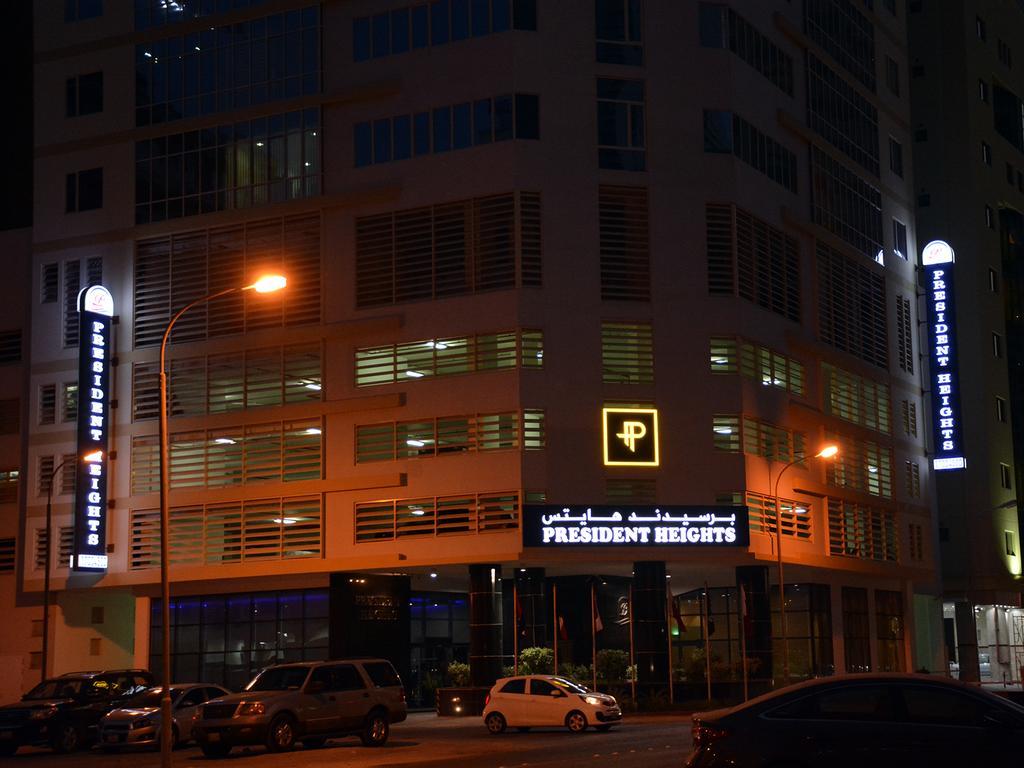 President Heights Aparthotel Manamah Buitenkant foto
