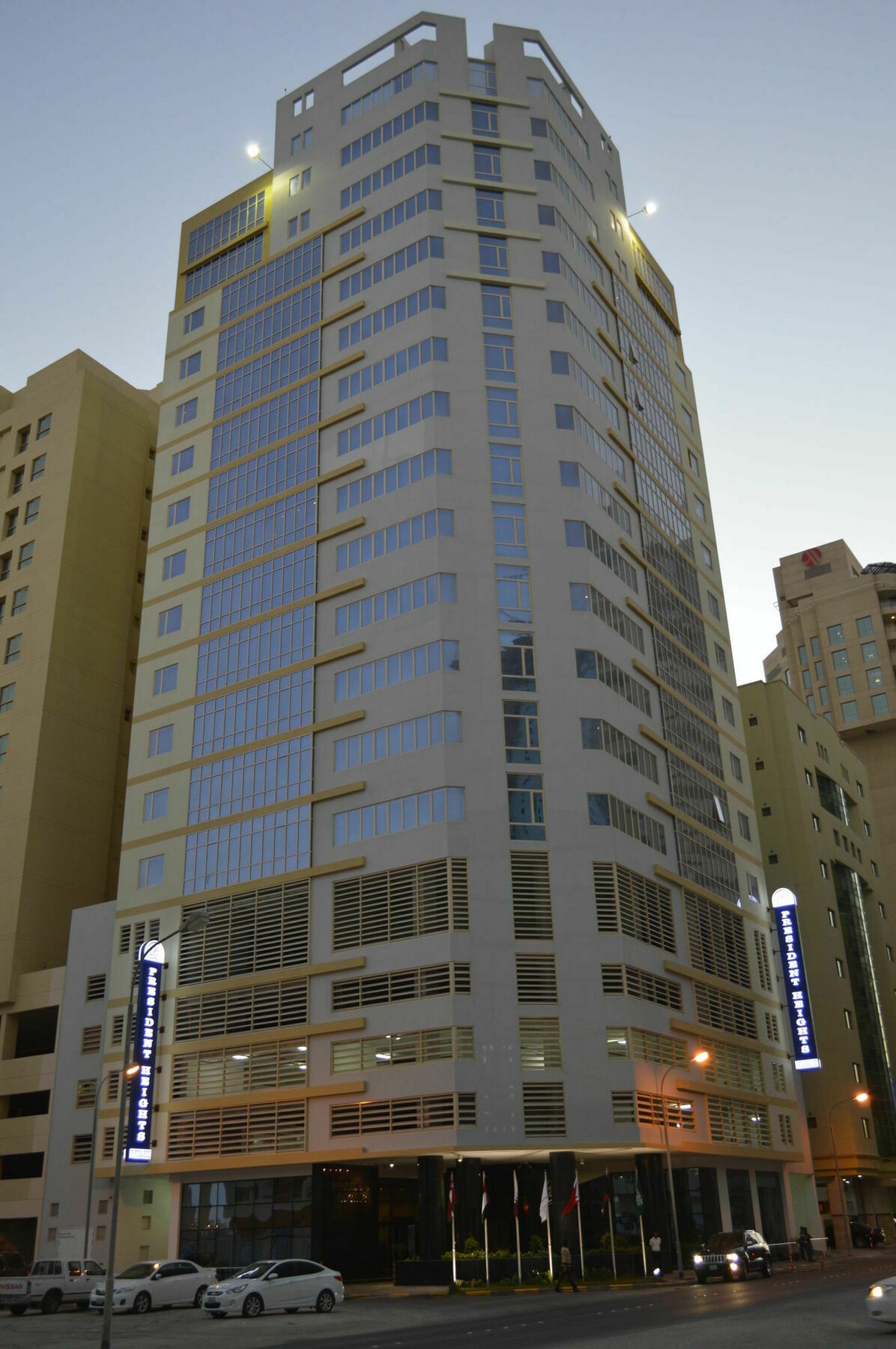 President Heights Aparthotel Manamah Buitenkant foto